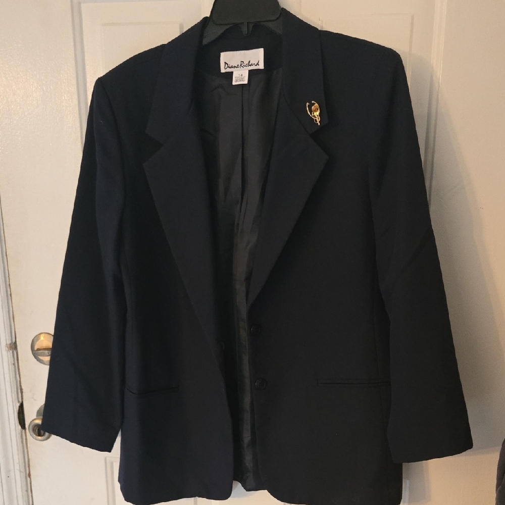 Diane Richard Dark Blue Blazer